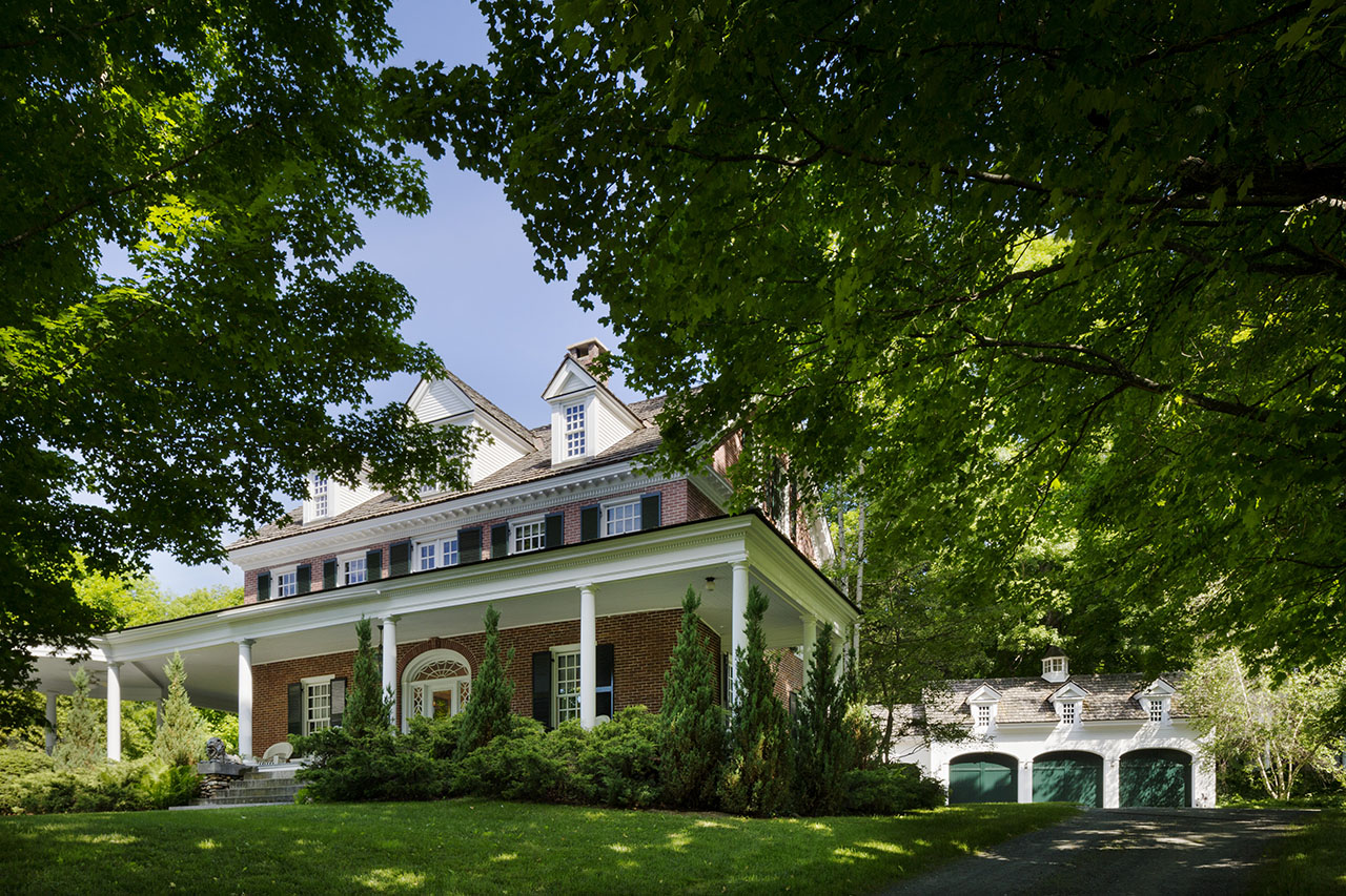 Forest Hall is an iconic Woodstock, Vermont landmark once owned by Frederick Billings, president of the Northern Pacific Railroad